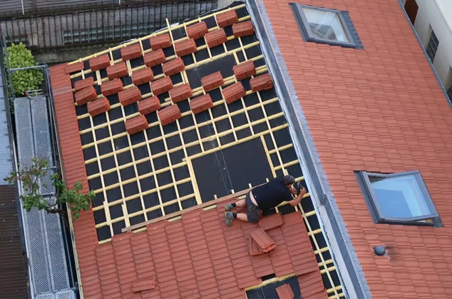 charpente et la couverture