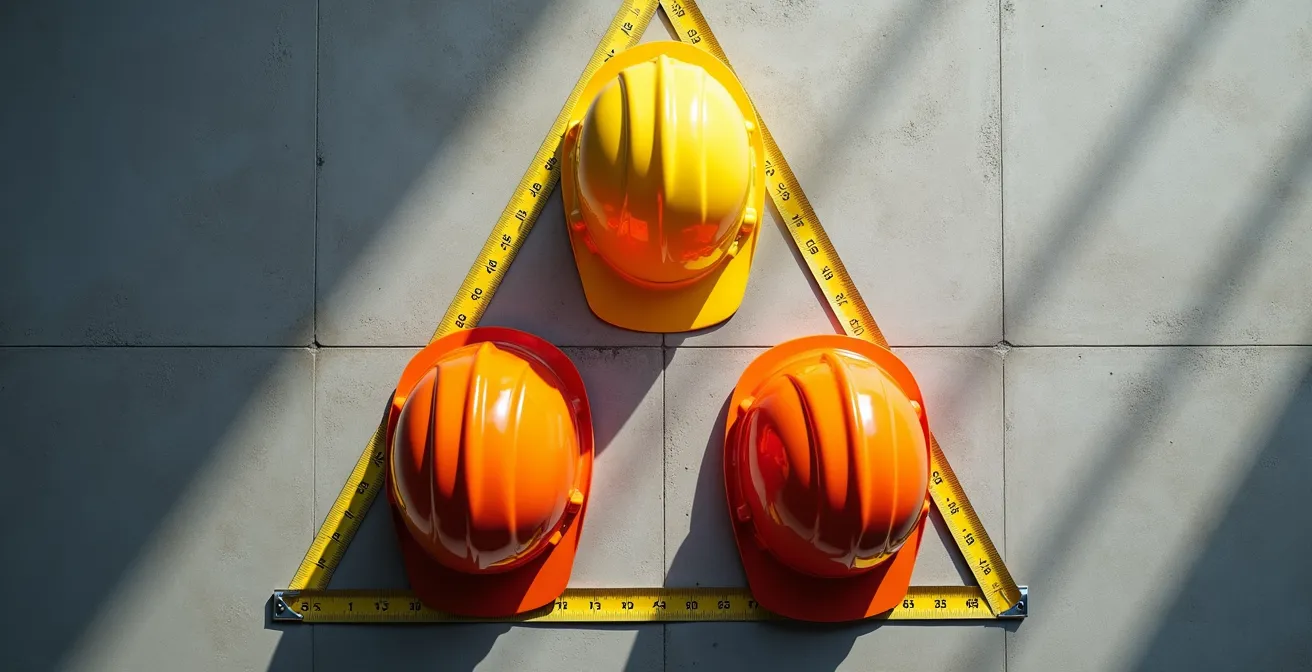 Schéma visuel de la chaîne de responsabilité entre maître d'ouvrage, constructeur principal et sous-traitants