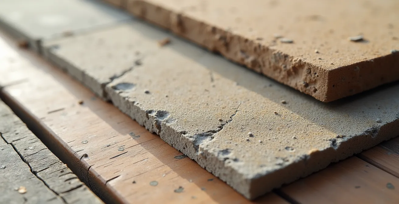 Document de notice paysagère montrant l'intégration d'une construction béton en zone ABF